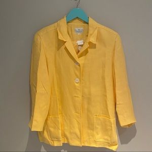 Vintage Yellow Skirt Suit